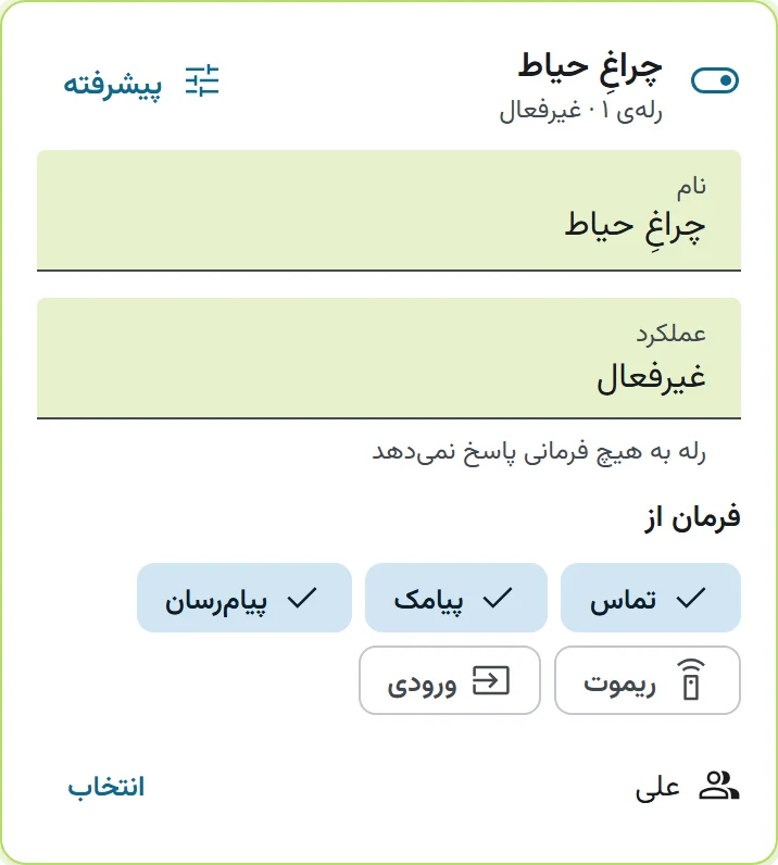 رلهی غیرفعال