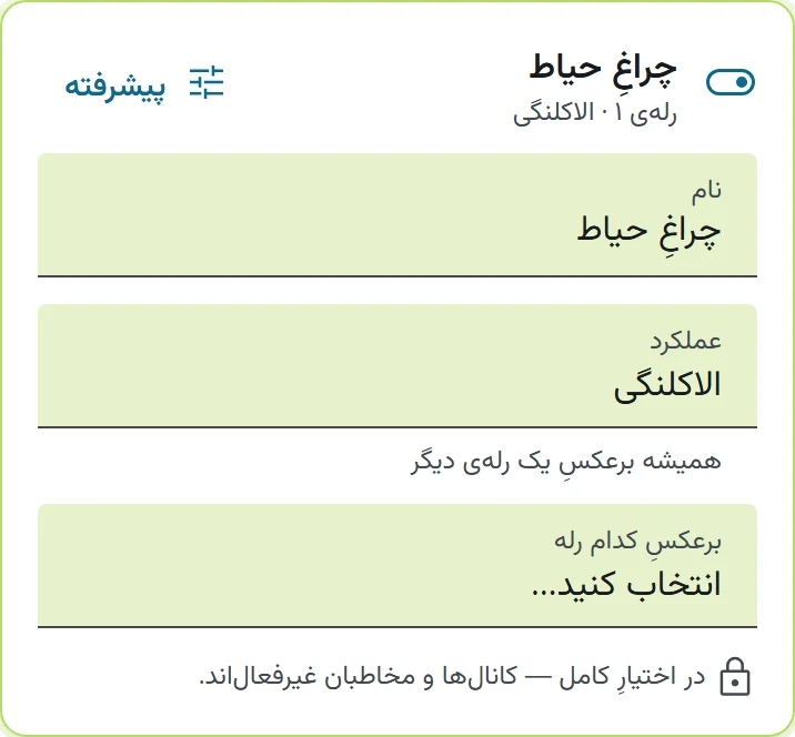 تنظیمِ الاکلنگی